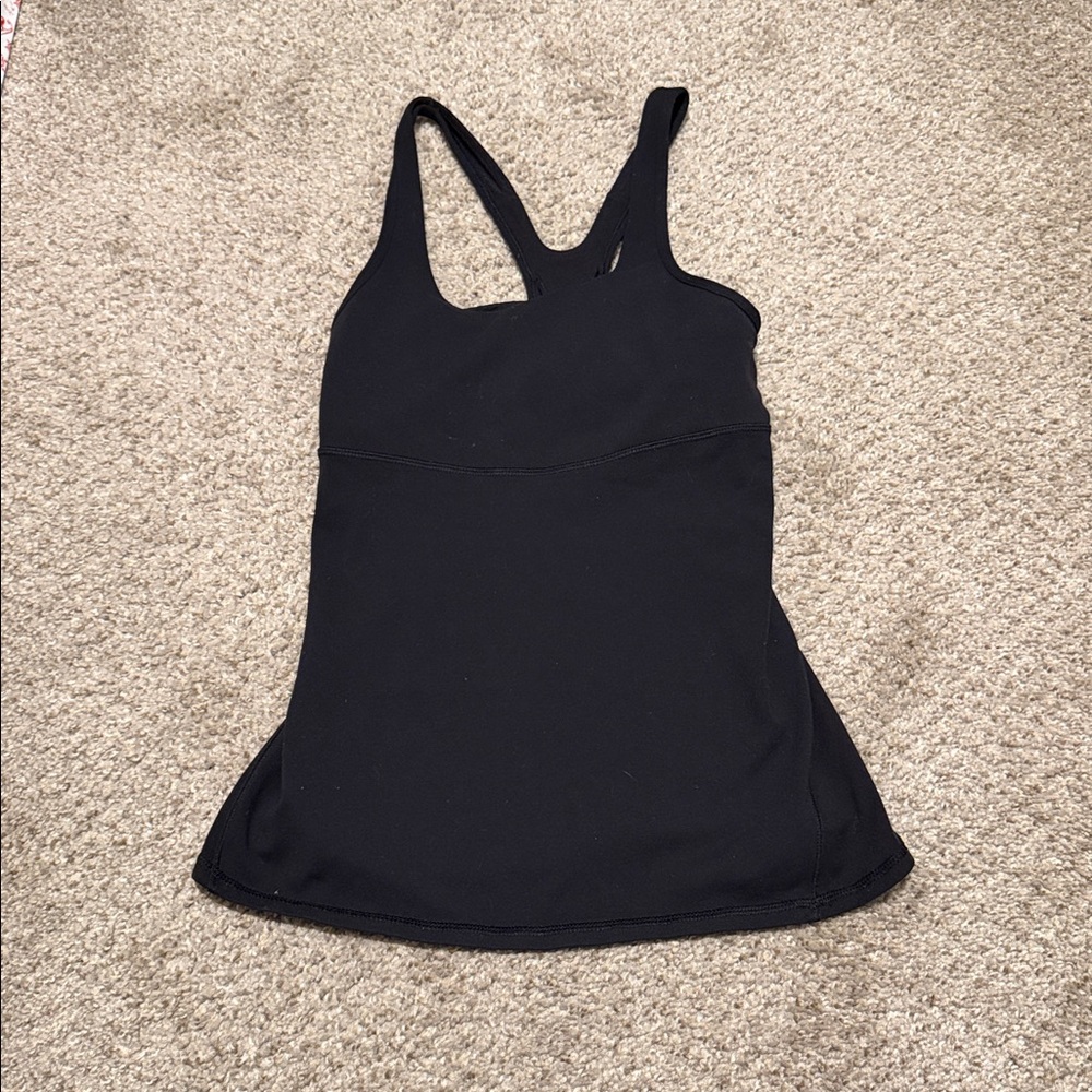lululemon Black Racerback Tank